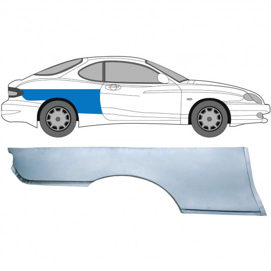 Bok delni za Hyundai Rd 1996-2002 / Desna / COUPE 6308