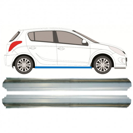 Prag za Hyundai I20 2008-2014 / Levo = Desno (simetrično) / Komplet 9791