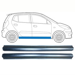 Prag za Hyundai i10 2008-2013 / Levo = Desno (simetrično) / Komplet 10237