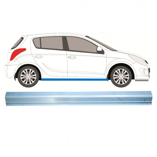 Prag za Hyundai I20 2008-2014 / Levo = Desno (simetrično) 6658