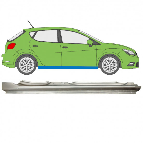 Prag za Seat Ibiza 2008- / Desna 11403