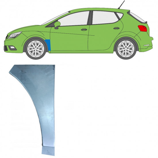 Popravni panel prednjega blatnika za Seat Ibiza 2008- / Leva 8947