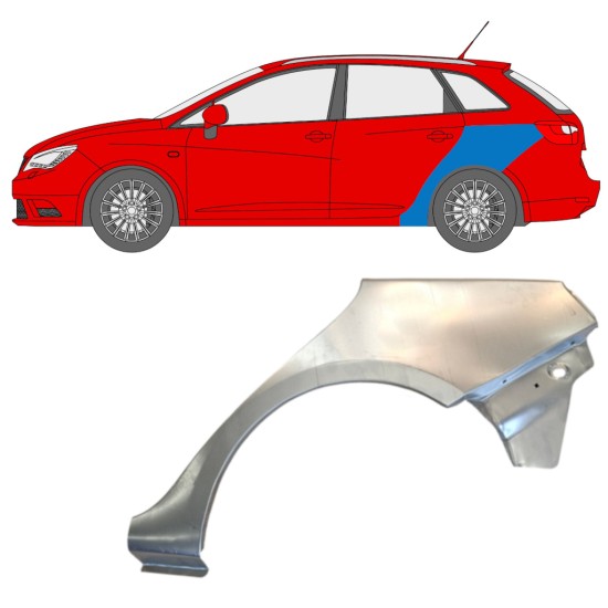 Bok delni za Seat Ibiza 2008-2017 / Leva / COMBI 14608