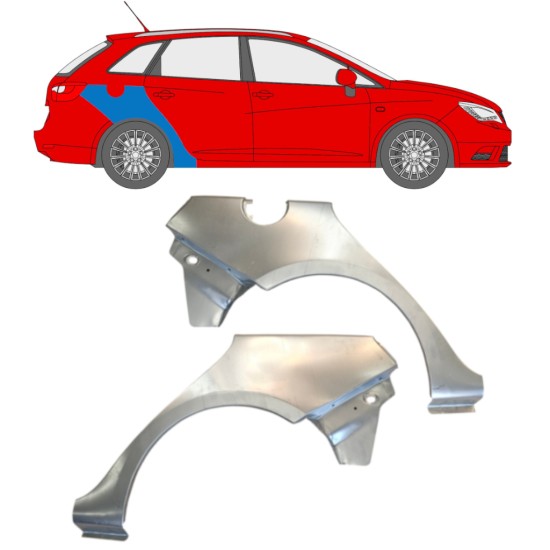 Bok delni za Seat Ibiza 2008-2017 / Levo+Desno / COMBI / Komplet 14609