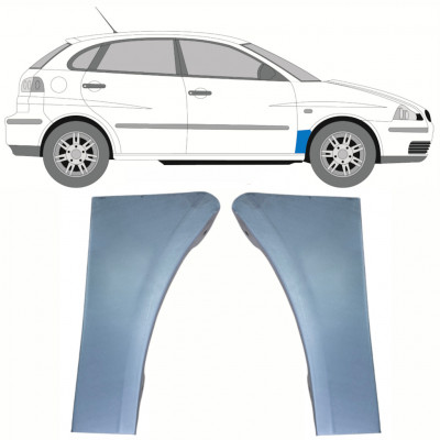 Popravni panel prednjega blatnika za Seat Ibiza Cordoba 2002-2008 / Levo+Desno / Komplet 10262