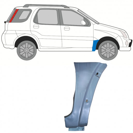 Popravni panel prednjega blatnika za Suzuki Ignis 2000-2008 / Desna 11130