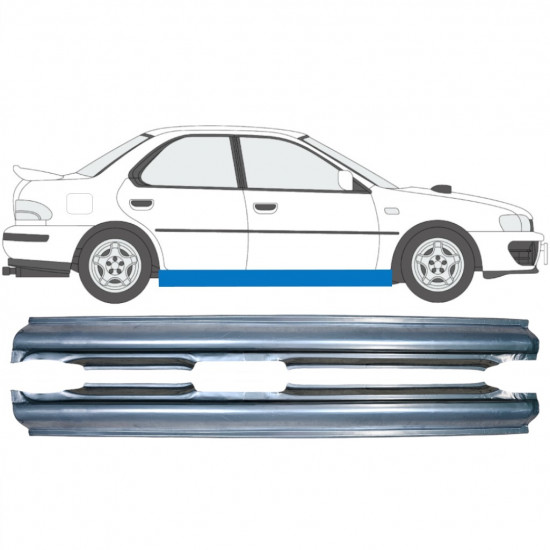 Prag za Subaru Impreza 1992-2000 / Levo+Desno / Komplet 9151