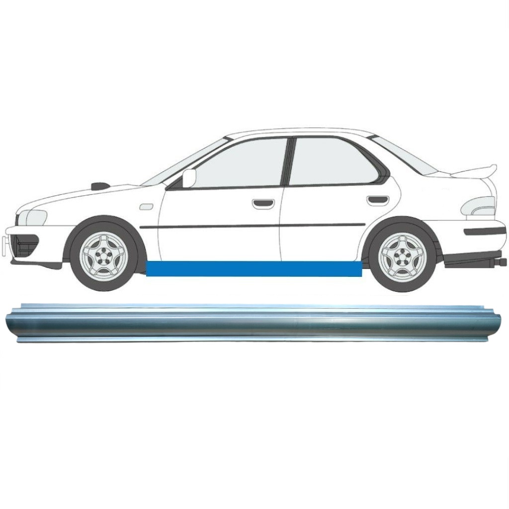 Prag Za Subaru Impreza Gc Gf 1992-2000 / Leva 7010