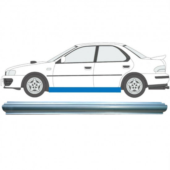 Prag za Subaru Impreza 1992-2000 / Leva 7010