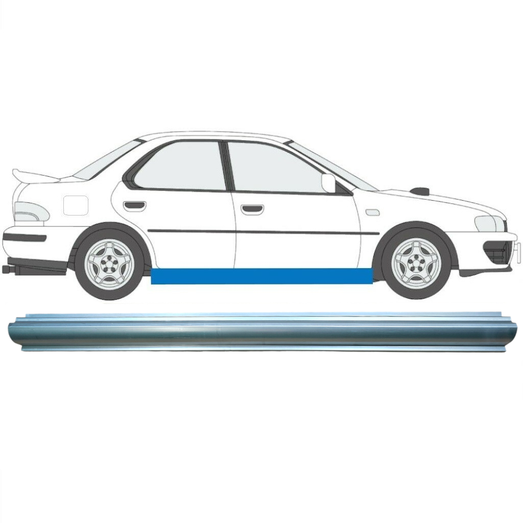 Prag Za Subaru Impreza Gc Gf 1992-2000 / Desna 7009