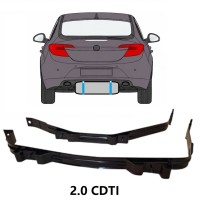 Trakovi za pritrditev rezervoarja goriva za Opel Insignia 2008-2017 17019