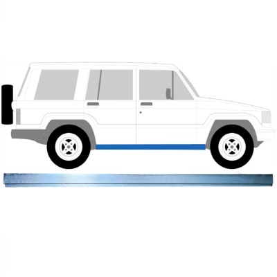 Notranji popravni panel praga za Isuzu Trooper 1983-2005 / Levo = Desno (simetrično) 16124