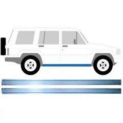 Notranji popravni panel praga za Isuzu Trooper 1983-2005 / Levo+Desno / Komplet 16125