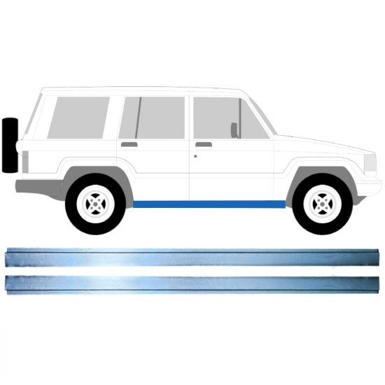 Notranji popravni panel praga za Isuzu Trooper 1983-2005 / Levo+Desno / Komplet 16125