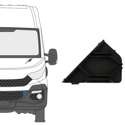 Sprednji vlečni kavelj odbijača za Iveco Daily 2014-2019 / Leva 16241