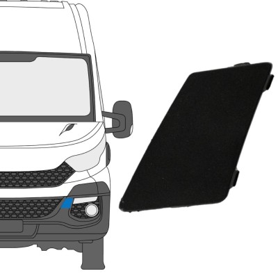 Sprednji vlečni kavelj odbijača za Iveco Daily 2014-2019 / Leva 16242