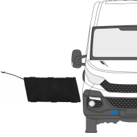 Sprednji vlečni kavelj odbijača za Iveco Daily 2014-2019 / Desna 16239