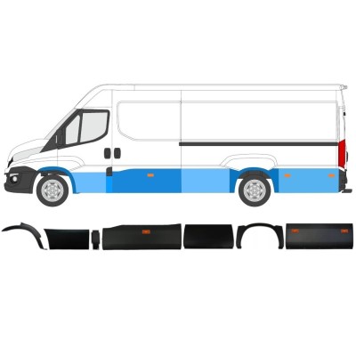 Set oblog z lučjo za Iveco Daily 2014-2019 / Leva / 11984