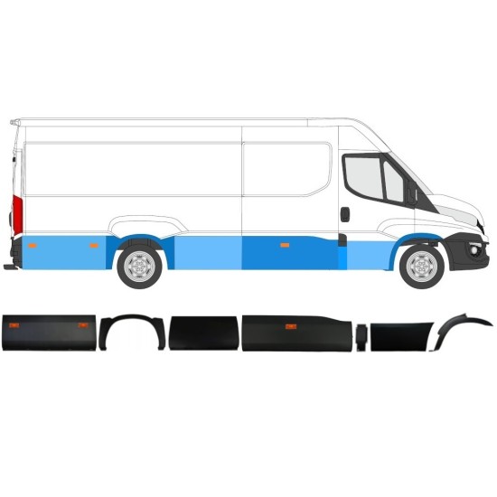 Set oblog z lučjo za Iveco Daily 2014-2019 / Desna / 11983