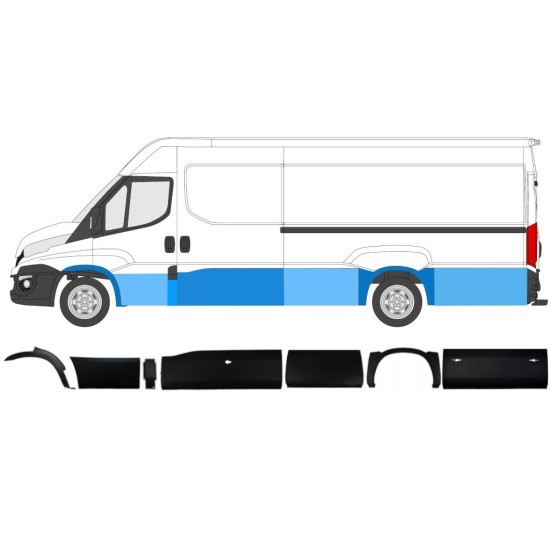 Set stranskih oblog za Iveco Daily 2014-2019 / Leva / 11982