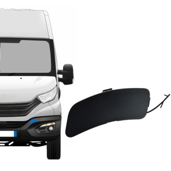 Sprednji vlečni kavelj odbijača za Iveco Daily 2019- / Leva 16248