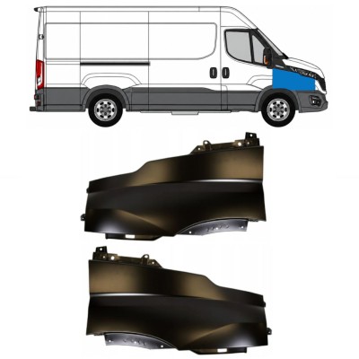 Sprednji blatnik za Iveco Daily 2019- / Levo+Desno / Komplet 17109