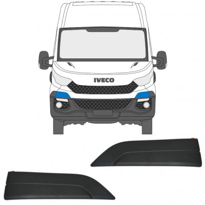 Zaščitna obloga odbijača za Iveco Daily 2014- / Komplet 11843