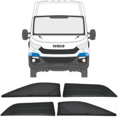 Zaščitna obloga odbijača + sprednje krilo za Iveco Daily 2014-2019 / Komplet 11846