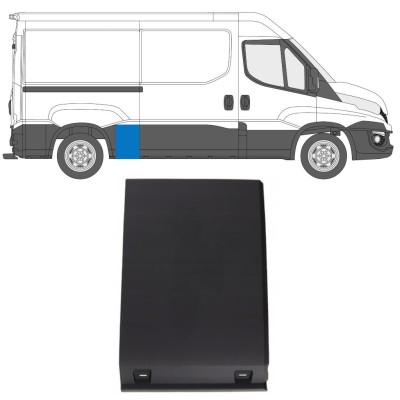 Obloga stranskega dela zadnjega blatnika za Iveco Daily 2006-2016 / Desna 16661