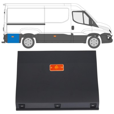 Zadnja stranska obloga za kolesom z lučjo za Iveco Daily 2014-2019 / Levo = Desno (simetrično) / Komplet 16763