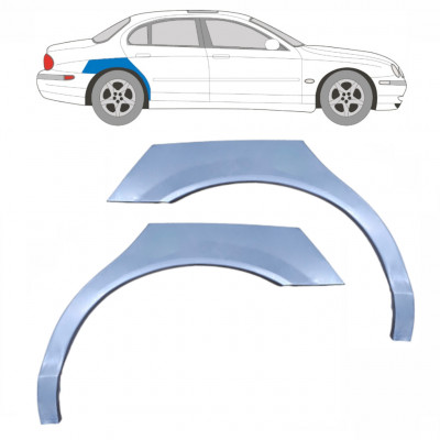 Bok delni za Jaguar S-Type 1999-2007 / Levo+Desno / Komplet 10319