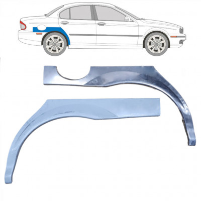 Bok delni za Jaguar X-Type 2001-2009 / Levo+Desno / Komplet 10475