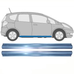 Prag za Honda Jazz 2008-2015 / Levo = Desno (simetrično) / Komplet 10371