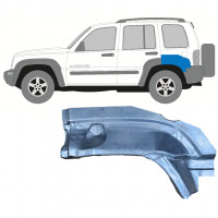 Popravni panel zadnjega dela zadnjega blatnika za Jeep Liberty 2001-2008 / Leva 7939