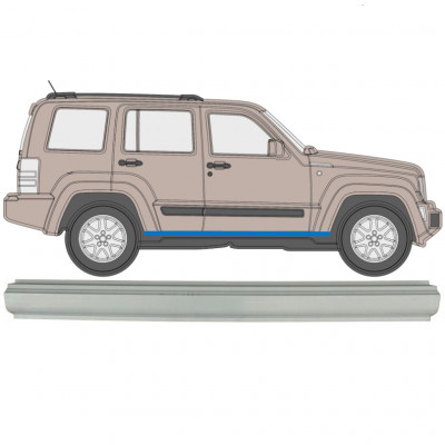 Prag za Jeep Liberty 2008-2013 / Levo = Desno (simetrično) 7175