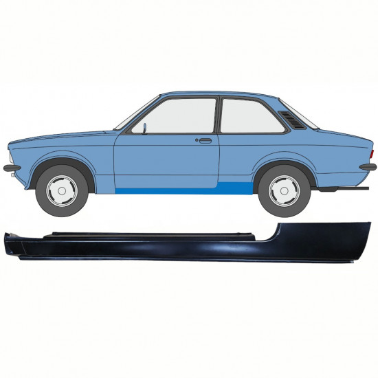 Prag za Opel Kadett C 1973-1979 / Leva 8783