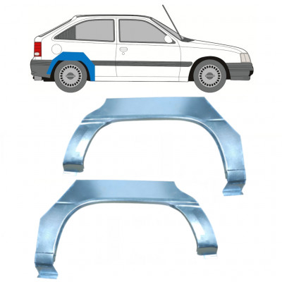 Bok delni za Opel Kadett 1984-1993 / Levo+Desno / Komplet 9726