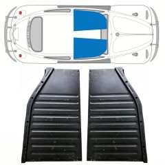 Popravni panel spodnjega dela podvozja za Volkswagen Kaefer 1949-1972 / Levo+Desno / Komplet 10348