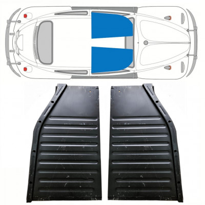 Popravni panel spodnjega dela podvozja za Volkswagen Kaefer 1949-1972 / Levo+Desno / Komplet 10348