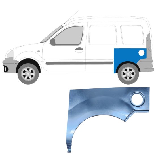 Bok delni za Renault Kangoo 1997-2008 / Leva 9127