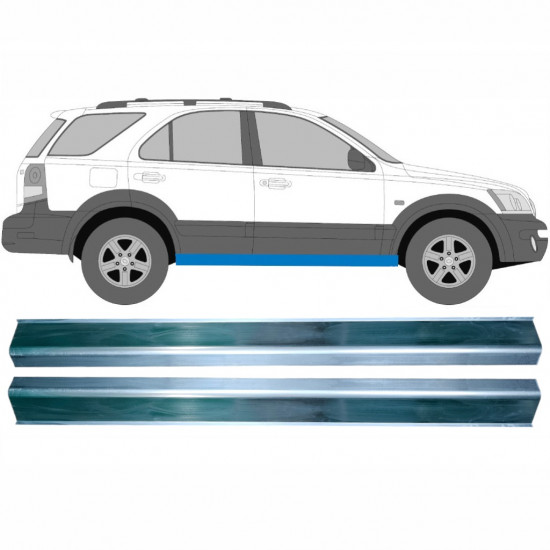 Prag za Kia Sorento 2002-2009 / Levo = Desno (simetrično) / Komplet 10387