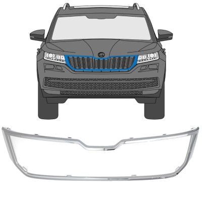 Okvir maske hladilnika za Skoda Kodiaq 2016-2021 16203
