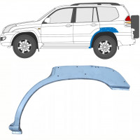 Popravni panel zadnjega blatnika z luknjo za Toyota Land Cruiser 2003-2010 / Leva 10213