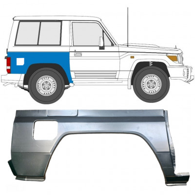 Bok delni za Toyota Land Cruiser 1984-1993 / Desna 7056