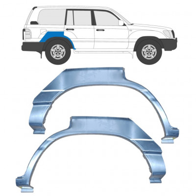 Bok delni za Toyota Land Cruiser 1998-2007 / Levo+Desno / Komplet 9596