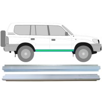 Popravni panel notranjega in zunanjega praga za Toyota Land Cruiser J90 1996-2002 / Levo = Desno (simetrično) / Komplet 14852