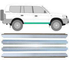 Popravni panel notranjega in zunanjega praga za Toyota Land Cruiser J90 1996-2002 / Levo+Desno / Komplet 14854