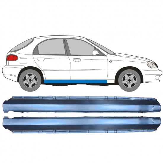 Prag za Daewoo Lanos 1997-2008 / Levo+Desno / Komplet 9765