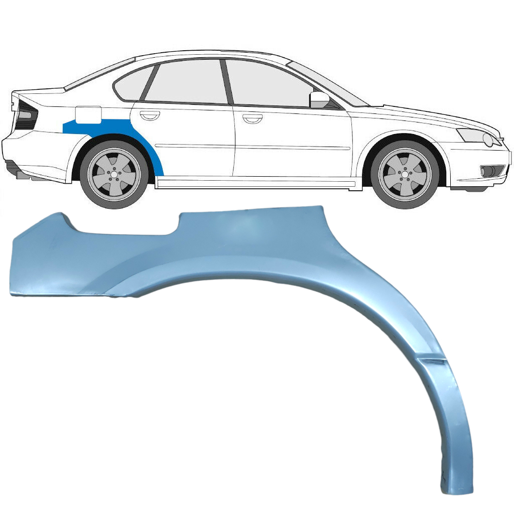 Bok Delni Za Subaru Legacy 1998-2004 / Desna 5612