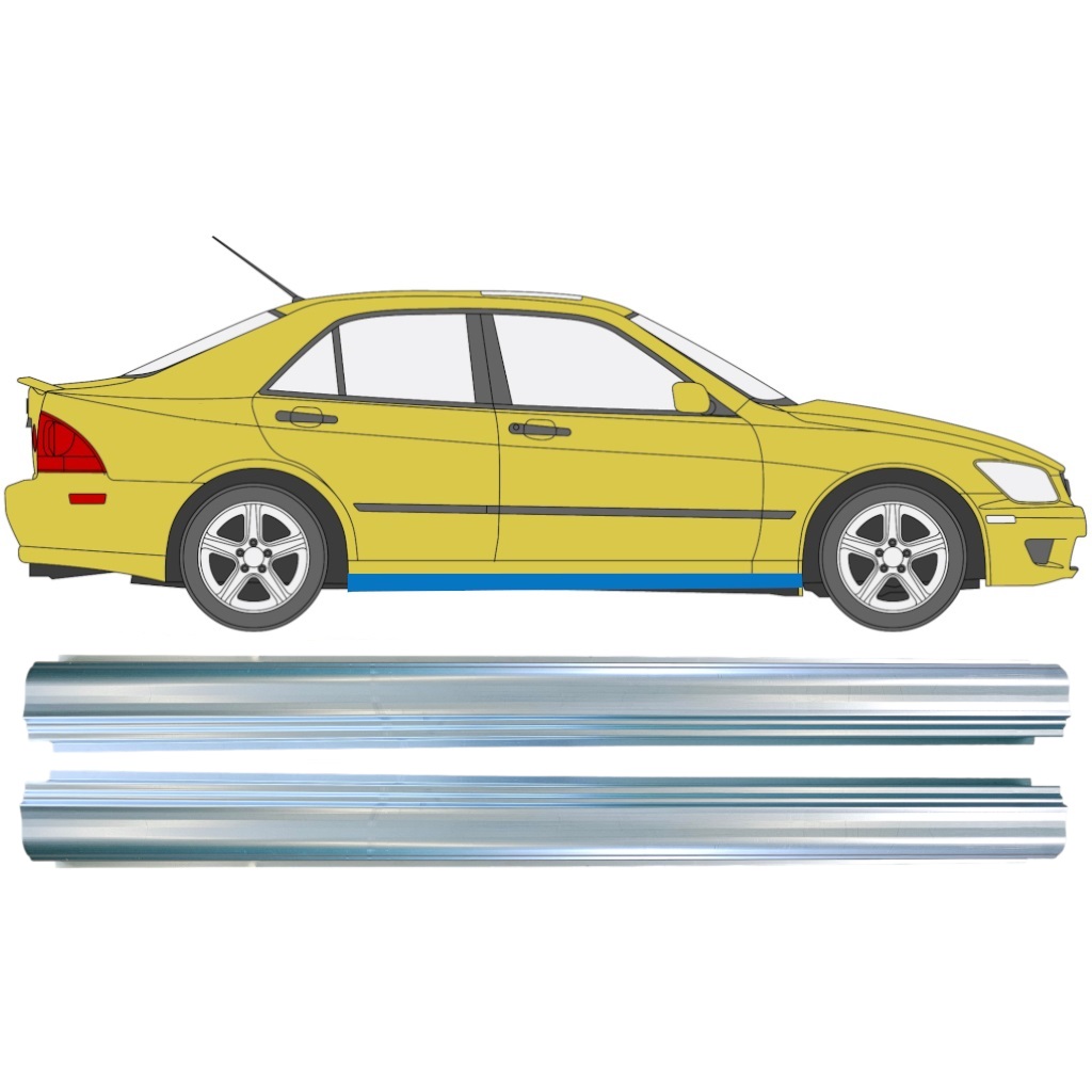 Prag Za Lexus Is 1998-2005 / Levo = Desno (Simetrično) / Komplet 10384